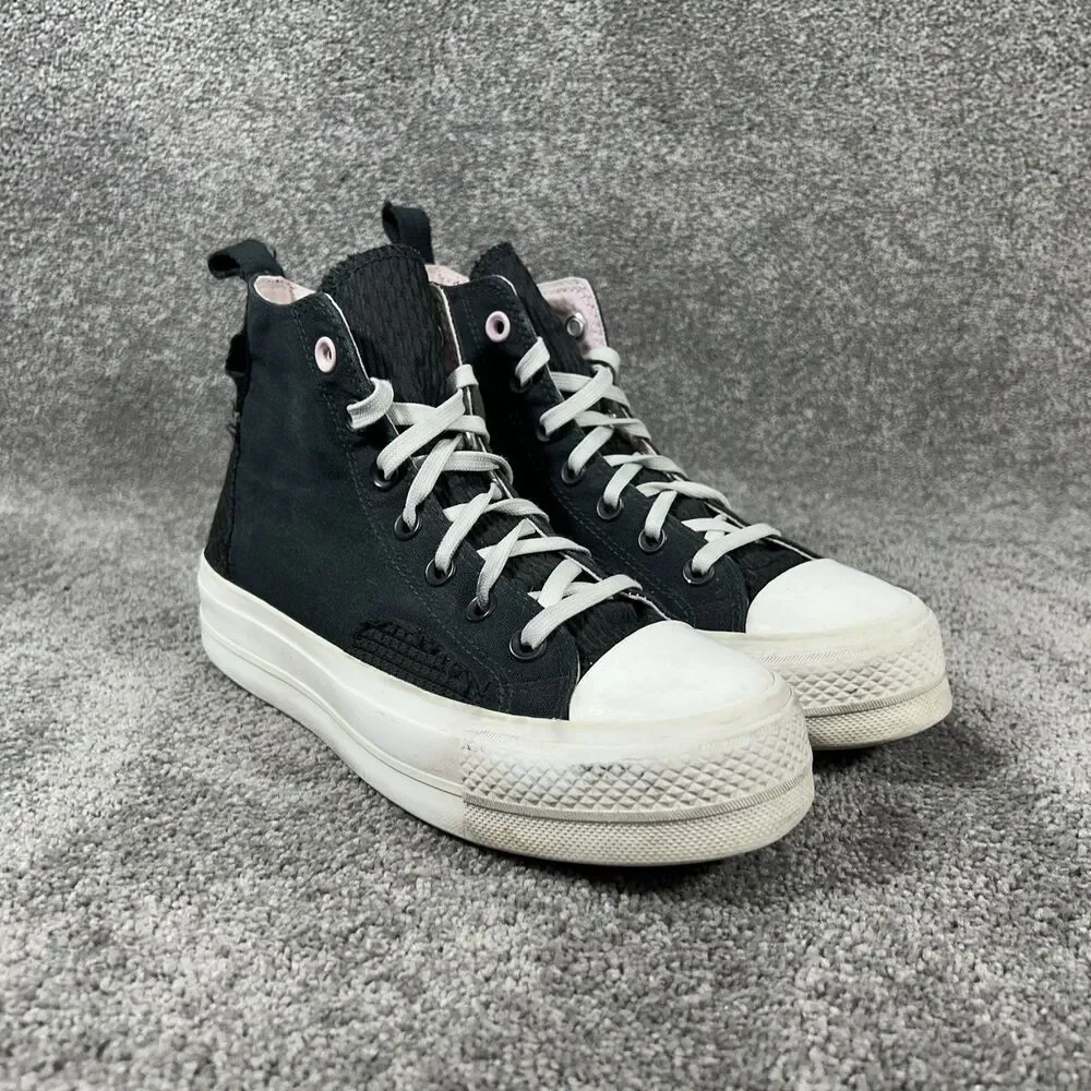 Converse CTAS Future Utility Lift 572420C Women's Size 6.5 Black Platform Shoes